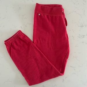 Victoria’s Secret Women’s Ankle Joggers, Size Small, Salmon/Coral Pink Color